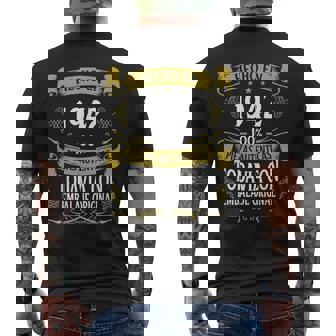 83 Cumpleaños Hombre 83 Años Hecho En 1942 Regalos Camiseta Hombre Estampado Espalda - Regaloses