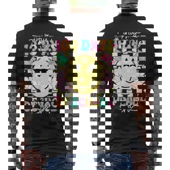 À L'ère De Mes 100 Jours D'école Smile Face 100E Jour D'école T-shirt imprimé au dos - Cadeauxyz