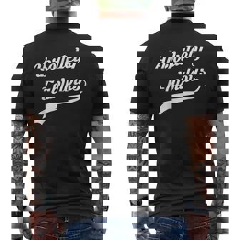 Absolutely Fabulous En Blanco Hermoso Aspecto Retro Camiseta Hombre Estampado Espalda - Regaloses