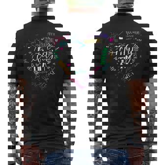Activity Team Assistant Squad Professionals Week Director Men's T-shirt Back Print - Seseable