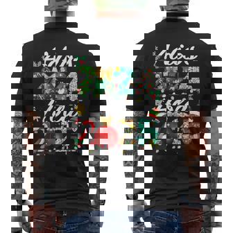Adios 2024 Hola 2025 Navidad Mexican New Year In Spanish Men's T-shirt Back Print - Thegiftio