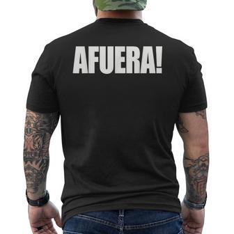 Afuera President Milei Libertarian T-Shirt mit Rückendruck - Geschenkecke