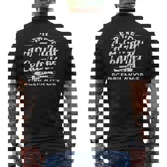 Air Traffic Controller Retirement Flight Controller Men's Back Print T-Shirt - Monsterry