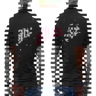 Alba Nombre Personalizado Camiseta Hombre Estampado Espalda - Regaloses