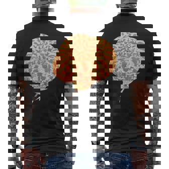 Albino Hognose Reptile Cute Hognose Snake Men's Back Print T-Shirt - Monsterry