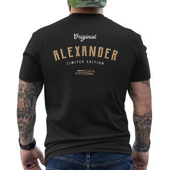 Alexander Limited Edition S T-Shirt mit Rückendruck - Geschenkecke