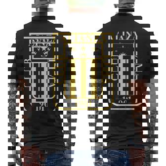 Alianza Lima Escudo Dorado Camiseta Hombre Estampado Espalda - Regaloses