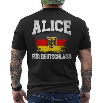 Alice For Germany T-Shirt mit Rückendruck - Geschenkecke