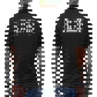 Allen Tx Texas Usaintage Sportarsity Style T-shirt imprimé au dos - Cadeauxyz