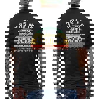 Allentown Trust Me I'm From Allentown Men's Back Print T-Shirt - Monsterry
