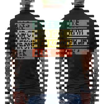 Alles Wird Gut Hier Kommt Alex Retrointage Slogan Name T-Shirt mit Rückendruck - Geschenkecke