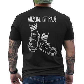 Alman Typisch Deutsch Alman Meme T-Shirt mit Rückendruck - Geschenkecke