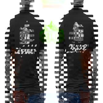 Alpinist Winter Sport Mountain Sport Men's Back Print T-Shirt - Monsterry
