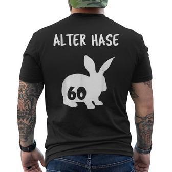 Alter Hase 60 Years And Round Birthday T-Shirt mit Rückendruck - Geschenkecke