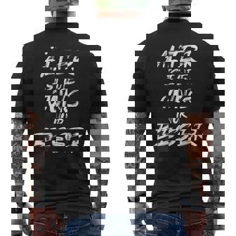 Alter Ist Wie Jung Nur Besser S T-Shirt mit Rückendruck - Geschenkecke
