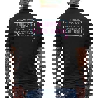 Always Plan Ahead Sign Oops Didn't Plan Ahead Men's Back Print T-Shirt - Monsterry