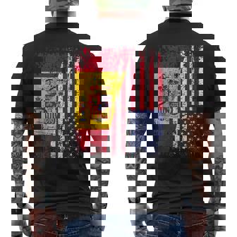 América España Bandera De La Amistad Usa Estados Unidos Sin Mangas Camiseta Hombre Estampado Espalda - Regaloses