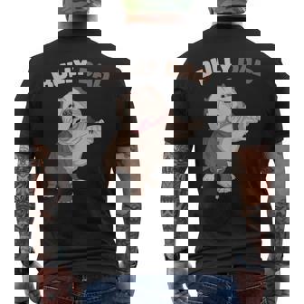 American Bully Dad Perros Papa Perros Perro Perro Hombre Camiseta Hombre Estampado Espalda - Regaloses