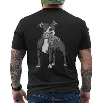 American Staffordshire Terrier Amstaff T-Shirt mit Rückendruck - Geschenkecke