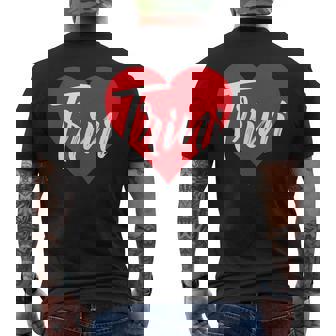 Amo A Trini Primer Nombre Yo Corazón Camiseta Hombre Estampado Espalda - Regaloses