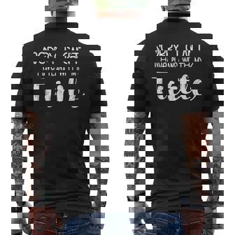 Amoureux Des Animaux Désolé Je Ne Peux Pas Avoir De Plans Avec Ma Tortue T-shirt imprimé au dos - Cadeauxyz