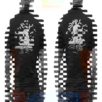 Amoureux Des Dauphins Dolphin Lover T-shirt imprimé au dos - Cadeauxyz