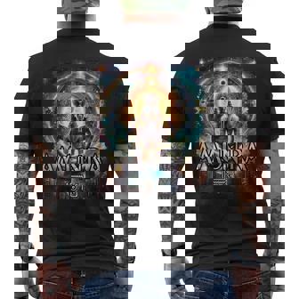 Amun Ra King Of Gods Egyptian Mythology Men's T-shirt Back Print | Seseable UK
