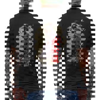 Ancient Japanese Samurai Shirt Bushido Code Warrior Men's Back Print T-Shirt - Monsterry