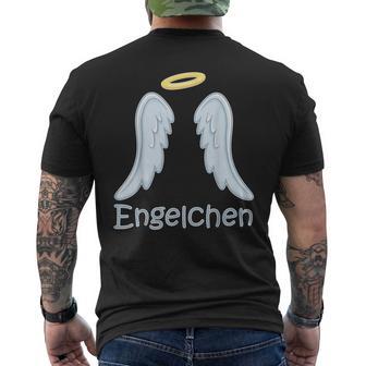 Angel Egel Costume Carnival Party Costume T-Shirt mit Rückendruck - Geschenkecke