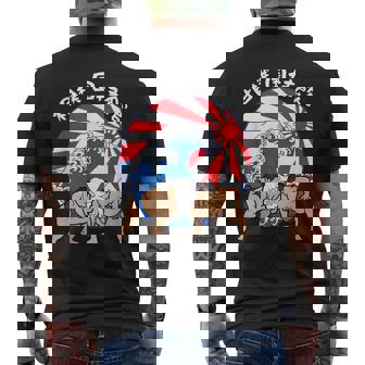 Anillos Sumo Japón Hokusai Wave Camiseta Hombre Estampado Espalda - Regaloses