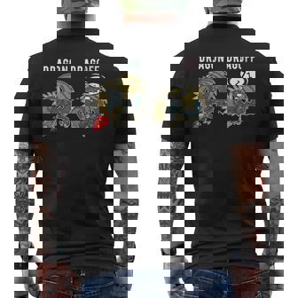 Animal Fatigué Jeu De Mots Dragon Endormi T-shirt imprimé au dos - Cadeauxyz