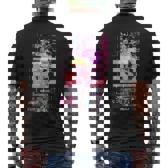 Anime Cyberpunk Japonais En Esthétique Rétro Cyberpunk 90'S T-shirt imprimé au dos - Cadeauxyz