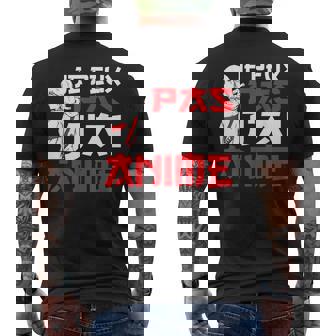 Anime Manga Drôle Je Peux Pas J'ai Anime Japonais Anime T-shirt imprimé au dos - Cadeauxyz