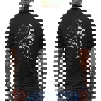 Anime Manga Gráfico Abstracto Arte Anime Camiseta Hombre Estampado Espalda - Regaloses