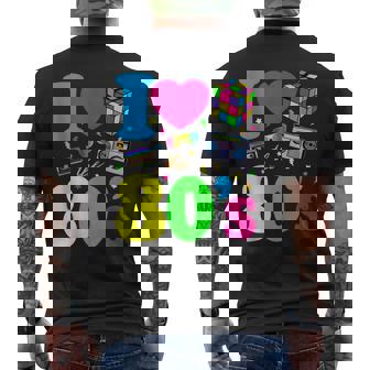 Años 80 I Love The 80S Intage Retro Sin Mangas Camiseta Hombre Estampado Espalda - Regaloses