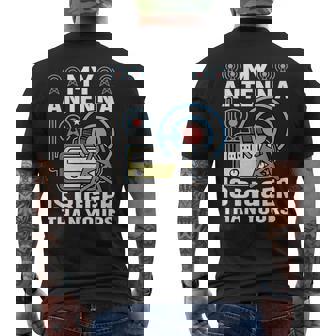 My Antenna Is Bigger Than Yours Radio Ham Radioaficionados Camiseta Hombre Estampado Espalda - Regaloses