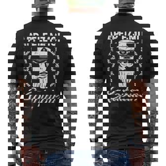Appelez Moi Capitaine Bateau Mer Barbe Humour Homme Cadeau T-shirt imprimé au dos - Cadeauxyz