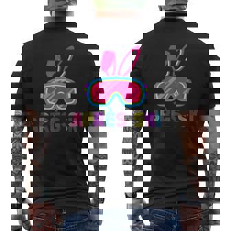 Apres Ski Friends Party Drinks Matching Bunny Easter 80s 90s Men's Back Print T-Shirt - Monsterry