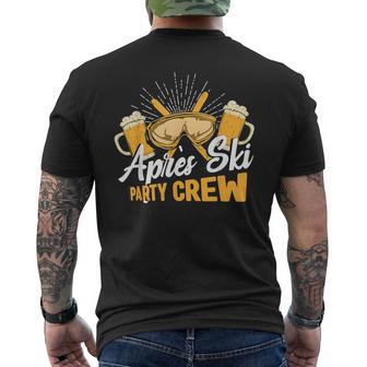 Après Ski Party Crew Saufen Apres Ski Winter Holiday T-Shirt mit Rückendruck - Geschenkecke