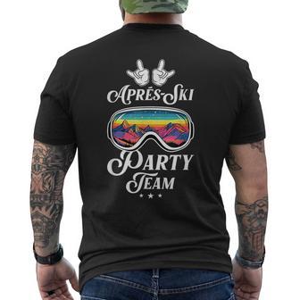 Après-Ski-Partyteam Ski-Crew T-Shirt mit Rückendruck - Geschenkecke