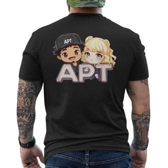 Apt Buddies Adorable Chibi T-Shirt mit Rückendruck - Geschenkecke