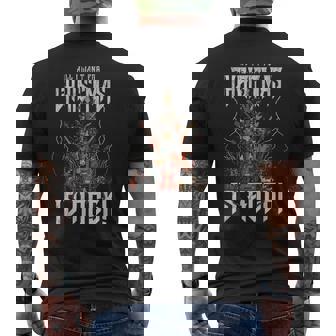 Árbol De Navidad Rock Guitarra Árbol Rock N Roll Camiseta Hombre Estampado Espalda - Regaloses