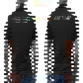 Aries Season Zodiac Sign Stars March Or April Birthday Men's Back Print T-Shirt - Monsterry