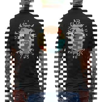 Arkansas Is Calling And I Must Go Arkansas State Men's Back Print T-Shirt - Monsterry