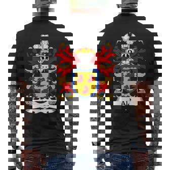 Armoiries Alo Blason De La Famille T-shirt imprimé au dos - Cadeauxyz