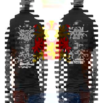 Armoiries Benedetti Blason De La Famille T-shirt imprimé au dos - Cadeauxyz
