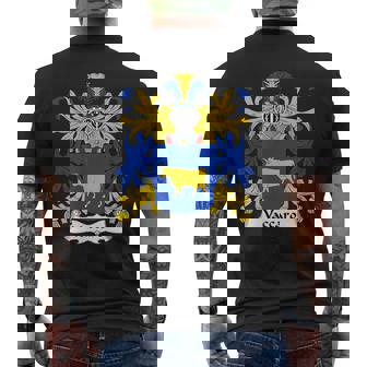 Armoiriesaccaro Blason De La Famille T-shirt imprimé au dos - Cadeauxyz