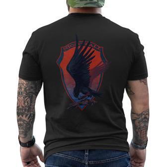 Armored Corei Fires Of Rubicon Raven T-Shirt mit Rückendruck - Geschenkecke