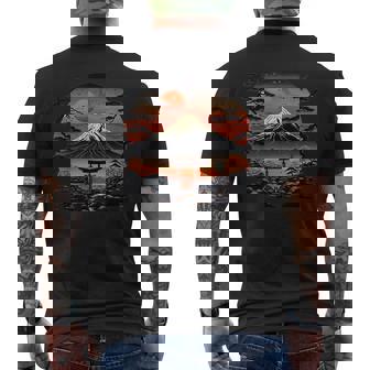 Arte Del Monte Fuji Camiseta Hombre Estampado Espalda - Regaloses