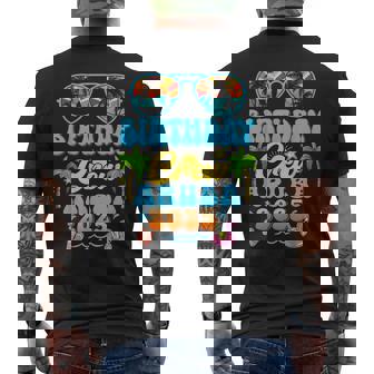 Aruba Birthday Crew Vacation Cruise 2025 Summer Group Trip Men's T-shirt Back Print | Mazezy